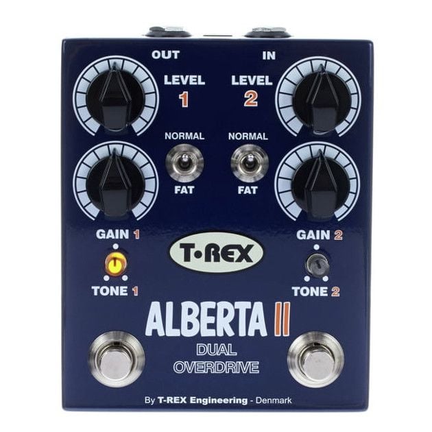 T-Rex Alberta II Double Overdrive Elektro Gitar Pedalı