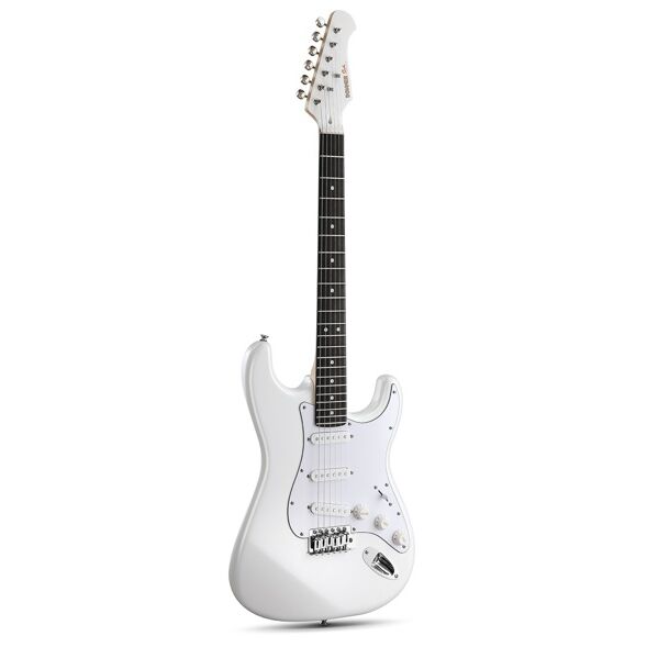 Donner DST Seeker Deluxe SSS Elektro Gitar (Beyaz)