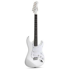 Donner DST Seeker Deluxe SSS Elektro Gitar (Beyaz)