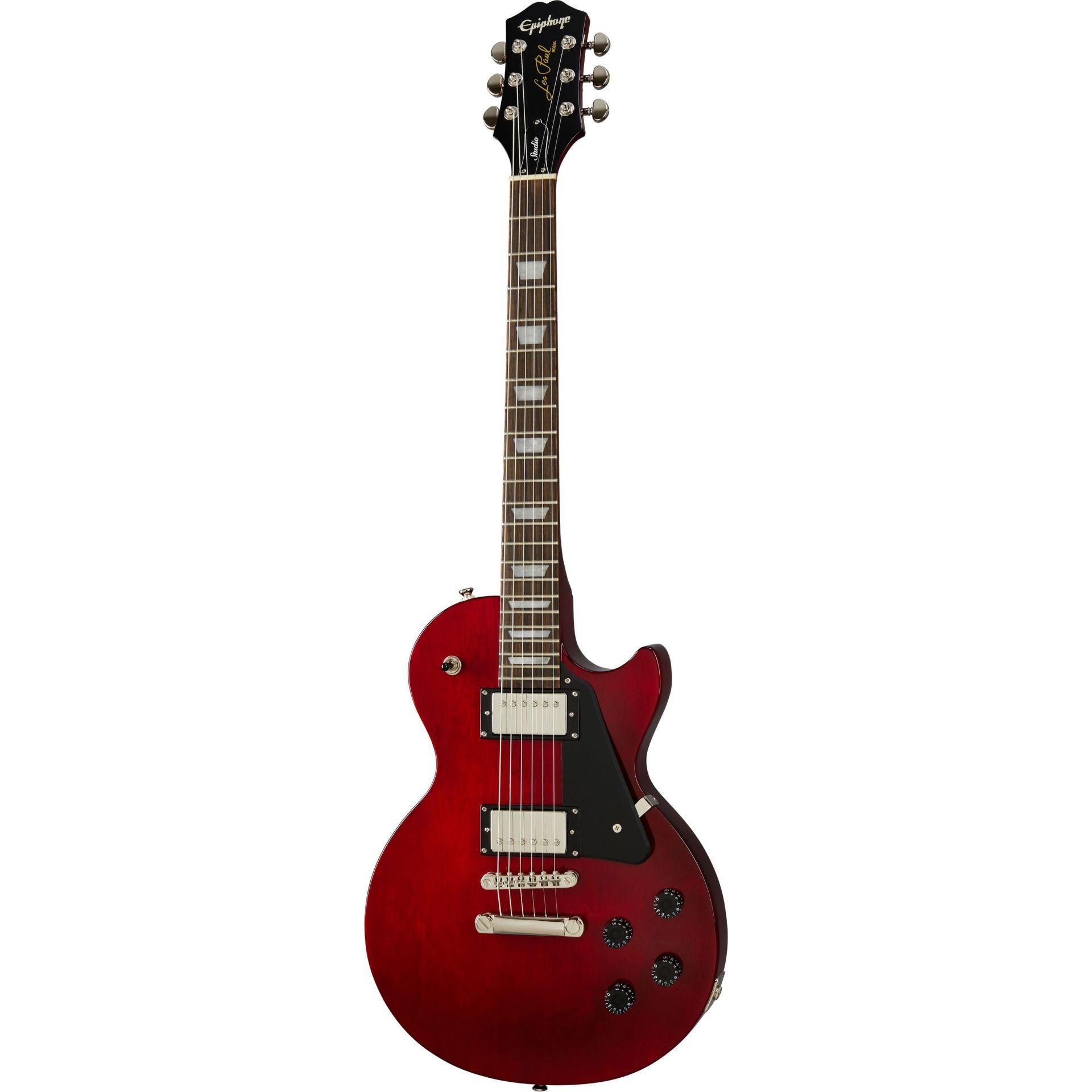 Epiphone EILTWRNH1 Les Paul Studio Elektro Gitar (Wine Red)