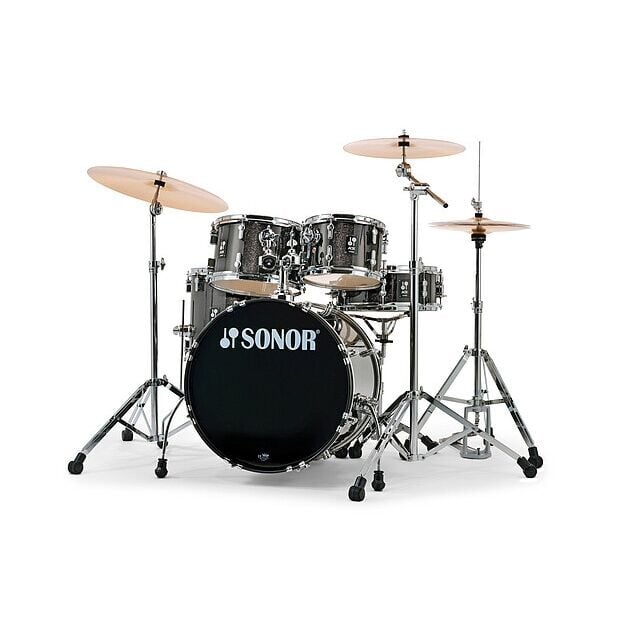 Sonor AQX Studio 20'' Akustik Davul Seti (Black Midnight Sparkle)