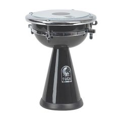 Toca Small Fiberglass Doumbek with Plastic Head, Black