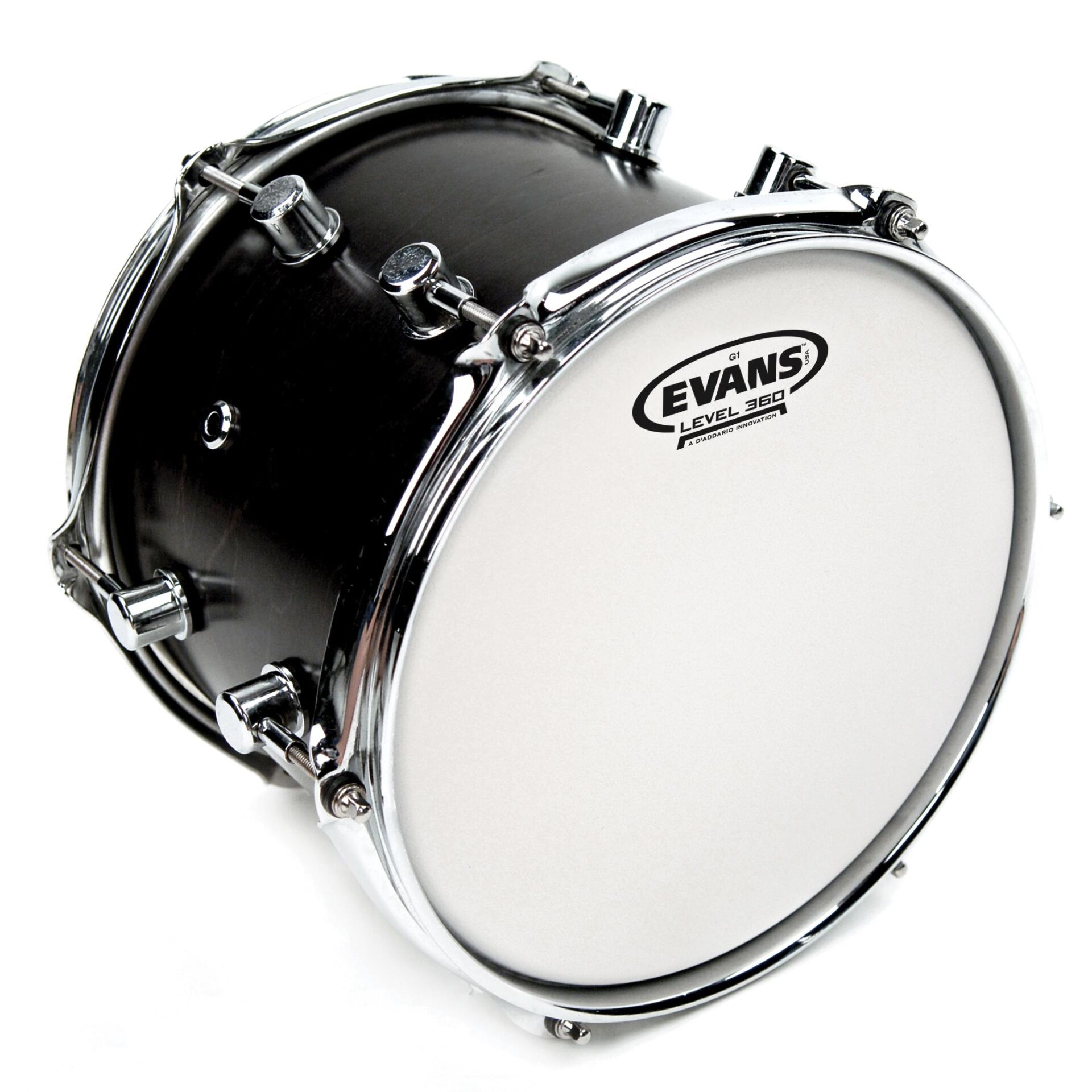EVANS B13G1 13'' DERİ TOM VE TRAMPET KUMLU BEYAZ TEK KAT
