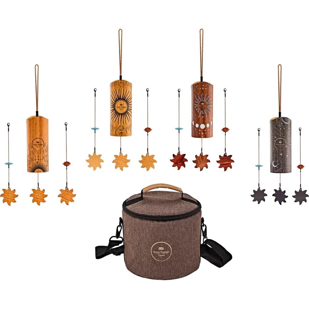 Meinl Sonic Energy CBCSET Cosmic Bamboo 4 Parça Chime Seti (Taşıma Çantalı)
