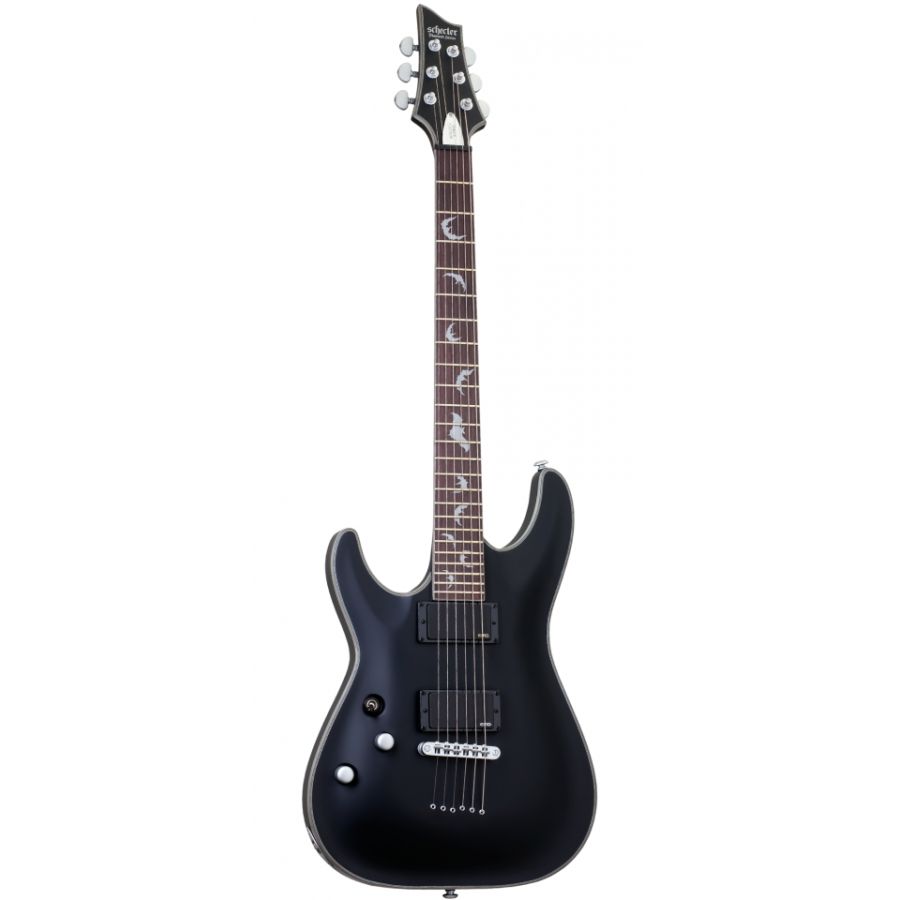 Schecter Damien Platinum 6 Solak Elektro Gitar (Mat Siyah)