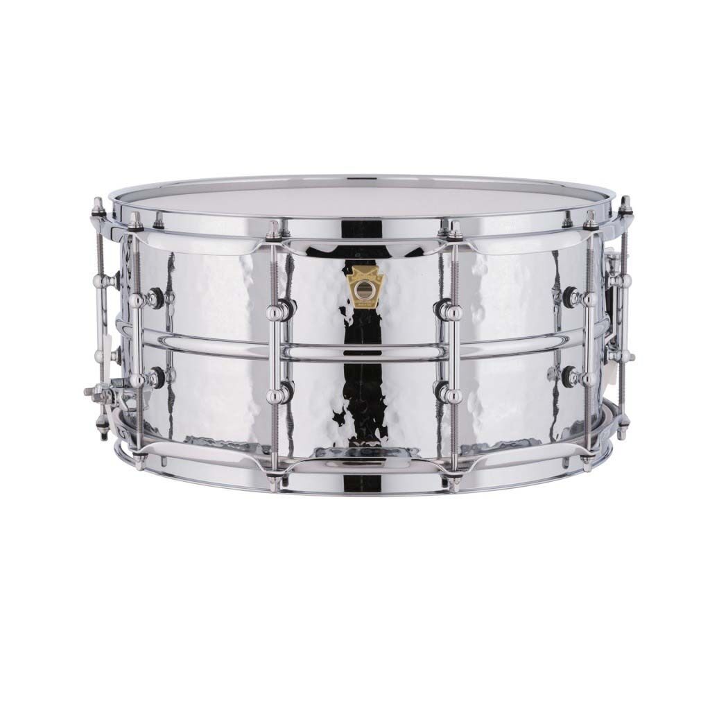 Ludwig LM402KT Hammered Chrome Snare Tube Lug 6.5 X 14 Trampet