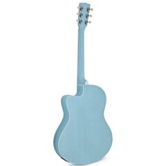 CORT JADE CLASSIC SKOP ELEKTRO AKUSTİK GİTAR, SKY BLUE OPEN PORE