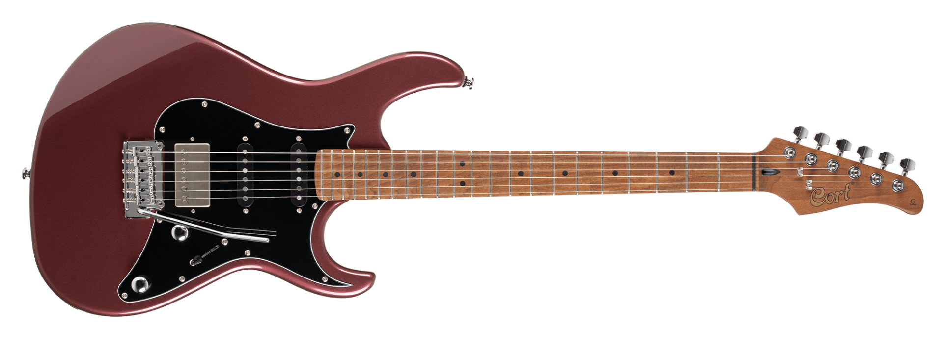 CORT G250SEVVB ELEKTRO GİTAR, BORDO, (S-S-H)