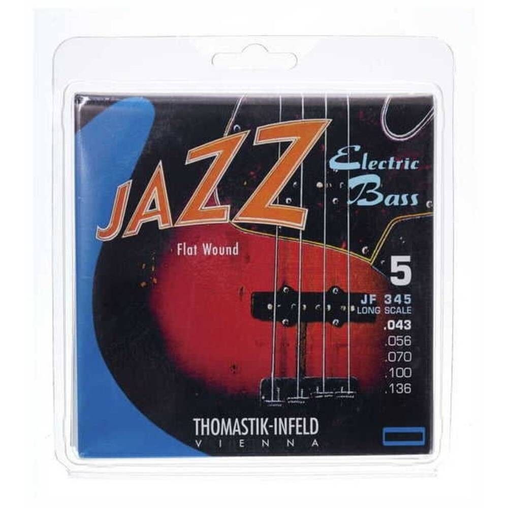 Thomastik infeld JF345 Jazz Gitar Flatwound Takım Tel