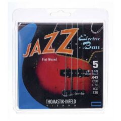 Thomastik infeld JF345 Jazz Gitar Flatwound Takım Tel