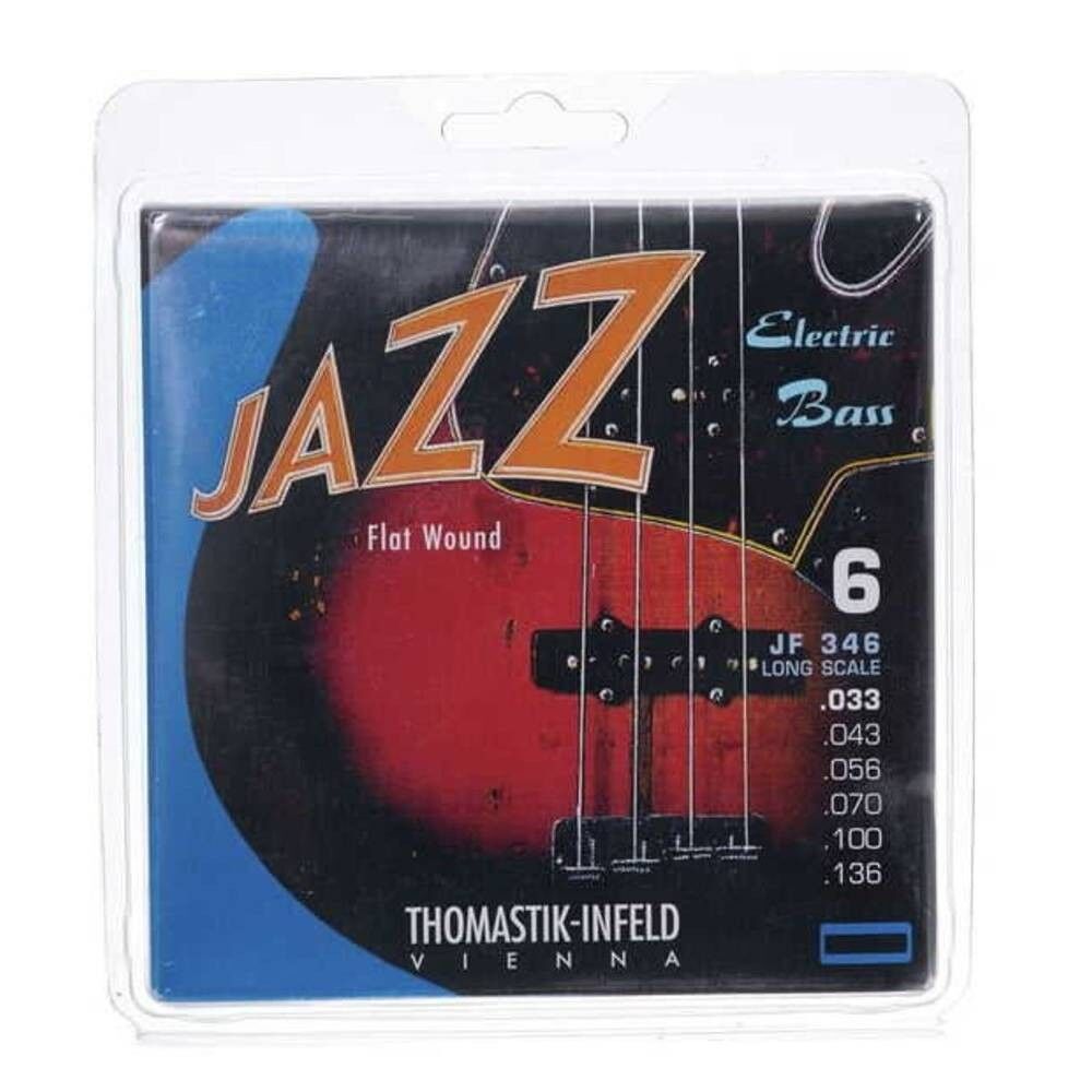 Thomastik infeld JF346 Jazz Gitar Flatwound Takım Tel