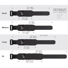 Gruv Gear FretWrap - Kırmızı - Medium