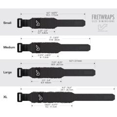 Gruv Gear FretWrap - Açık Gri - Small