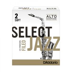 D'Addario Woodwinds Select Jazz Alto Saksafon Kamışı No:2 Soft