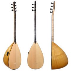 Bağlama Polyester Dut Kısa Sap Ekolayzırlı BPDK3EQ Kılıf Hediyeli