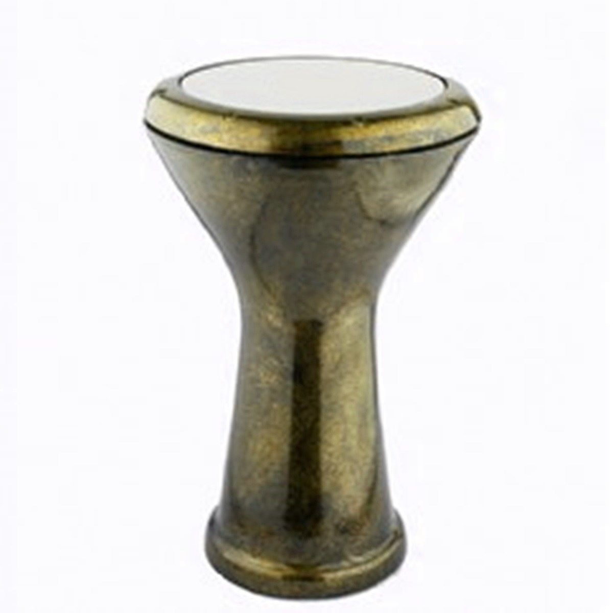 Boyalı Döküm Darbuka Kahverengi