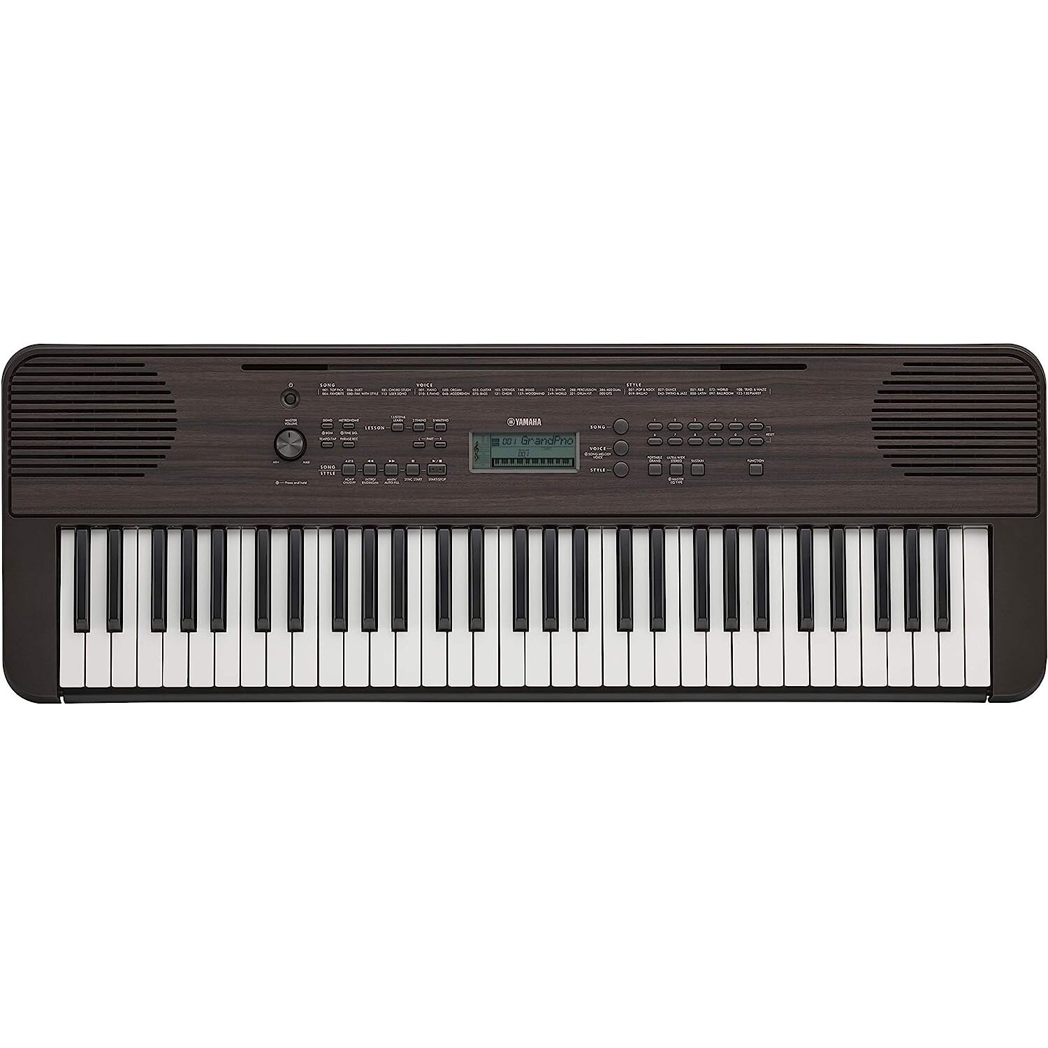 Yamaha PSR-E360 61-Tuşlu Taşınabilir Org (Dark Walnut)