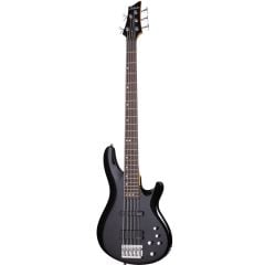 Schecter C-5 Deluxe Bas Gitar (See-Thru Black)