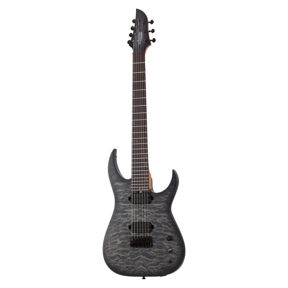 Schecter Keith Merrow KM-7 MK-III Standard 7 Telli Elektro Gitar (Trans Black Burst)