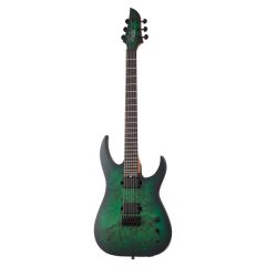 Schecter Keith Merrow KM-6 MK-III Standard Elektro Gitar (Toxic Smoke Green)