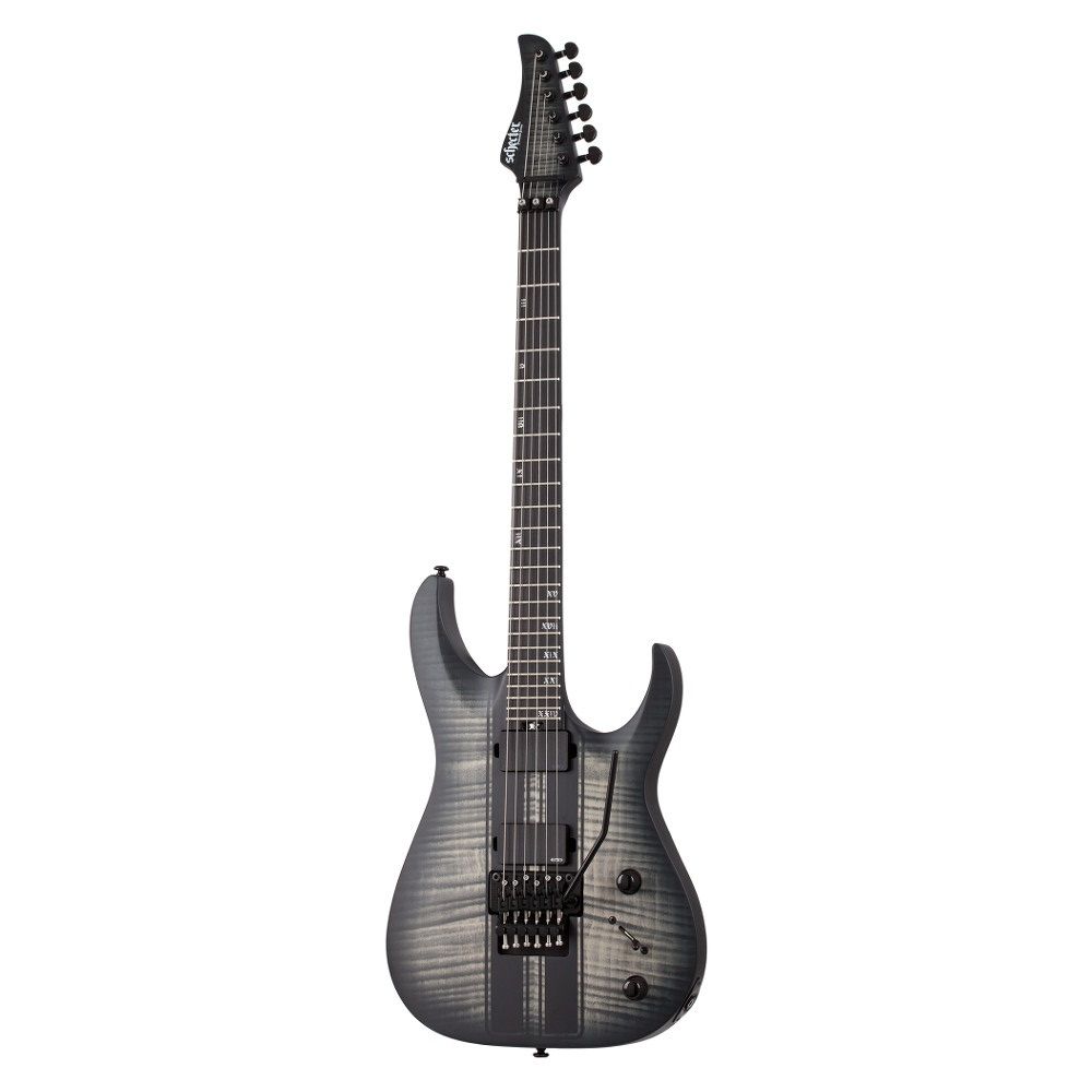 Schecter Banshee GT FR Satin Elektro Gitar (Charcoal Burst)
