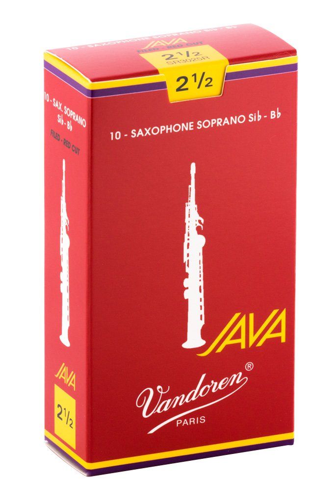 Vandoren SR3025R Si Bemol Soprano Jazz Sax Kamışı (10Lu) No.2,5