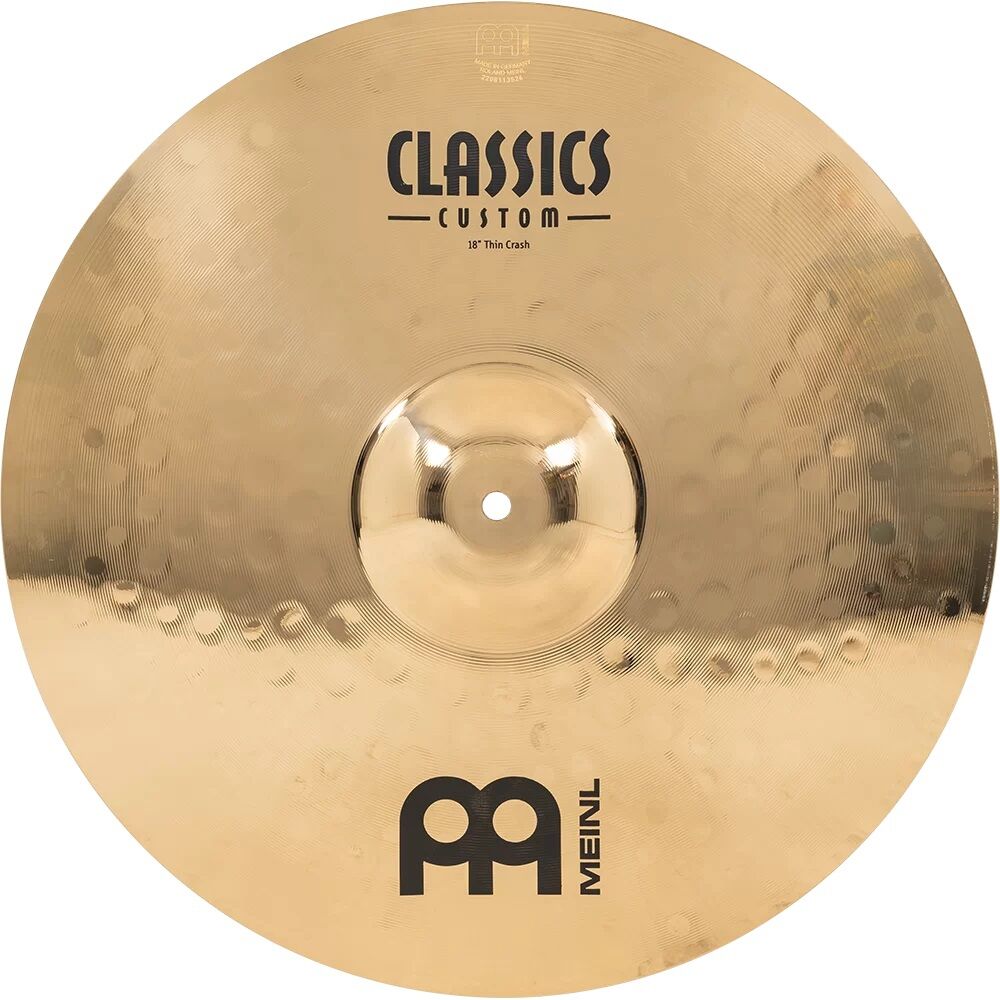Meinl CC18TC-B Classics Custom 16'' Thin Brilliant Crash Zil