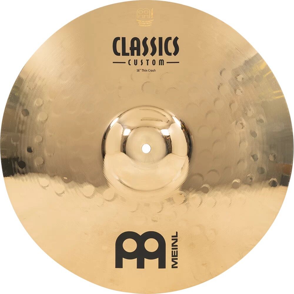 Meinl 16'' Classics Custom Thin Brilliant Crash Zil