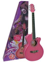 VALENCIA GRA1KCPK AKUSTİK GİTAR GYPSY ROSE SET, PEMBE