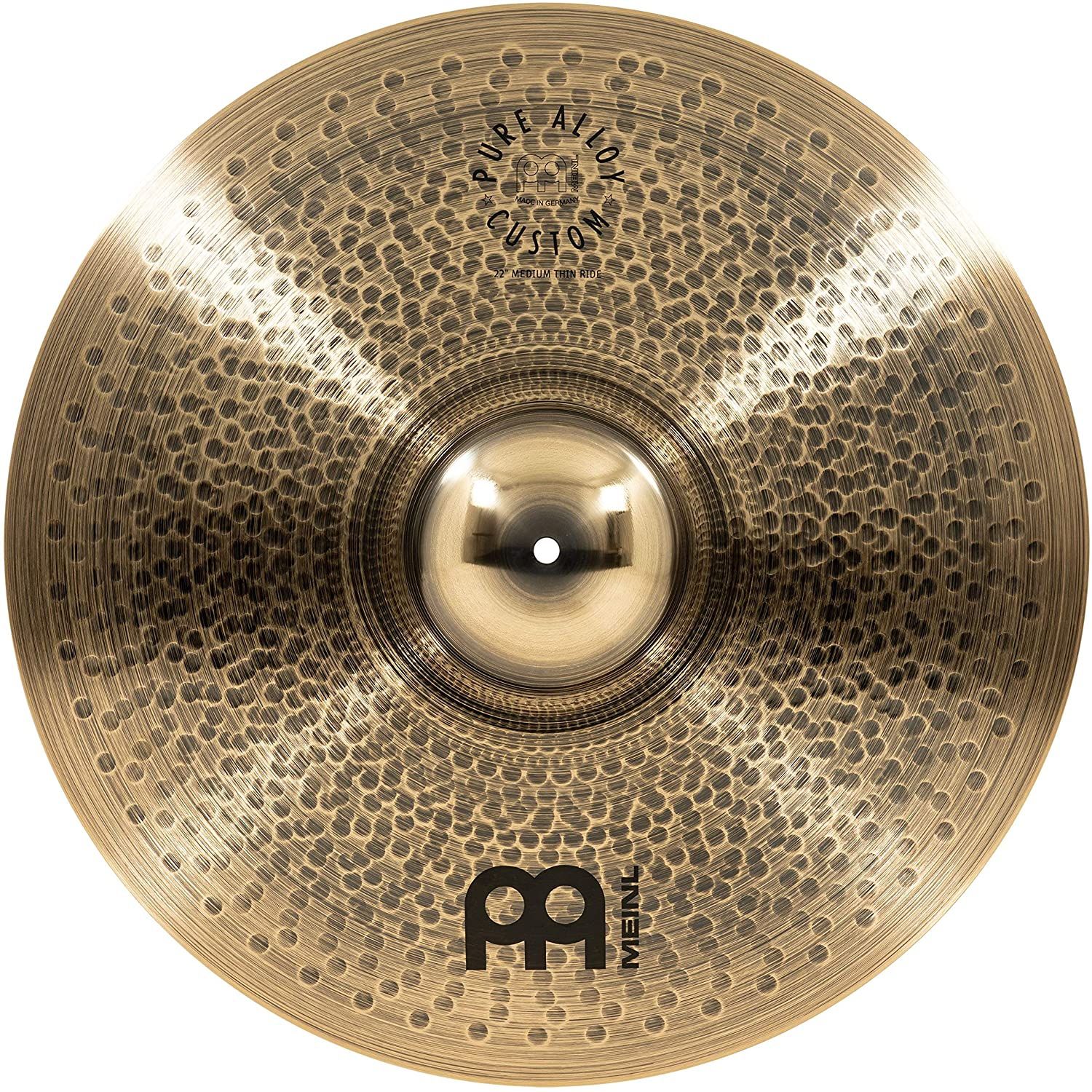 Meinl Pure Alloy Custom 22 Inch Ride Zil (Medium Thin)