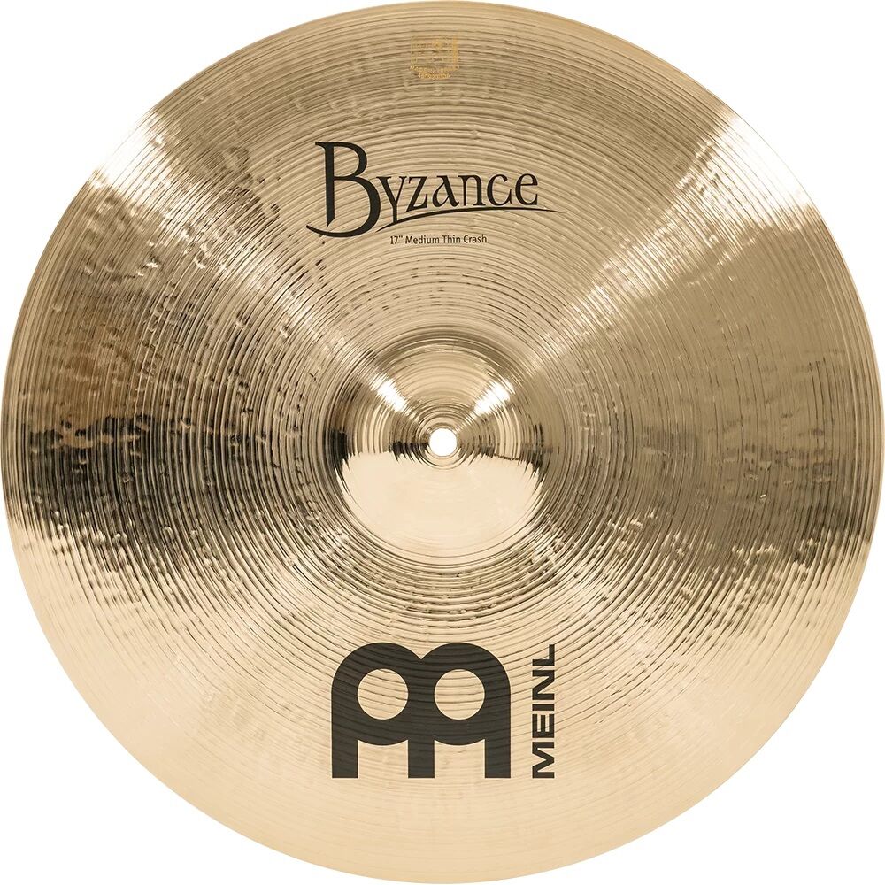 Meinl 17'' Byzance Medium Thin Brilliant Crash Zil