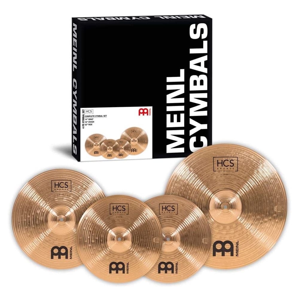 Meinl Hcs Bronze Zil Seti Set (14''Hi Hat, 16'' Crash, 20'' Ride)