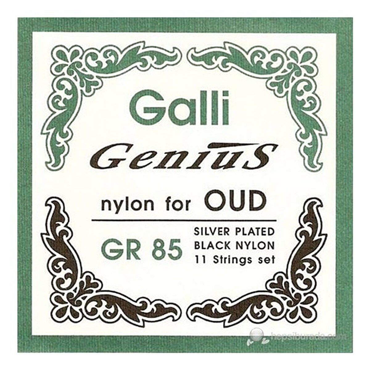 Galli GR-85 Ud Teli Siyah Naylon