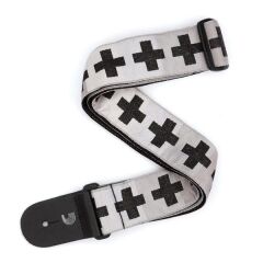 PLANETWAVES T20W1509 GİTAR ASKISI, DOKUMA, CHECKERED CROSSES