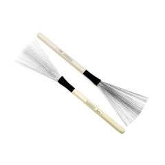 Rohema Jazz JB1 Ahşap Saplı Metal Fırça Baget