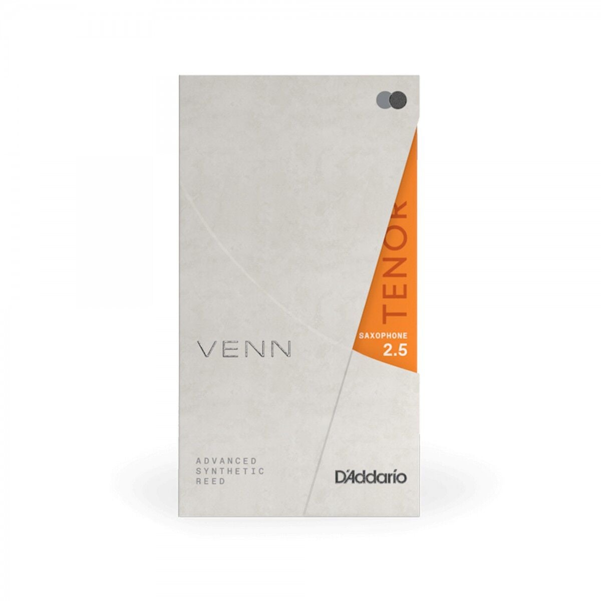 D'Addario Woodwinds VENN G2 Sentetik Tenor Saksafon Kamışı No:2,5