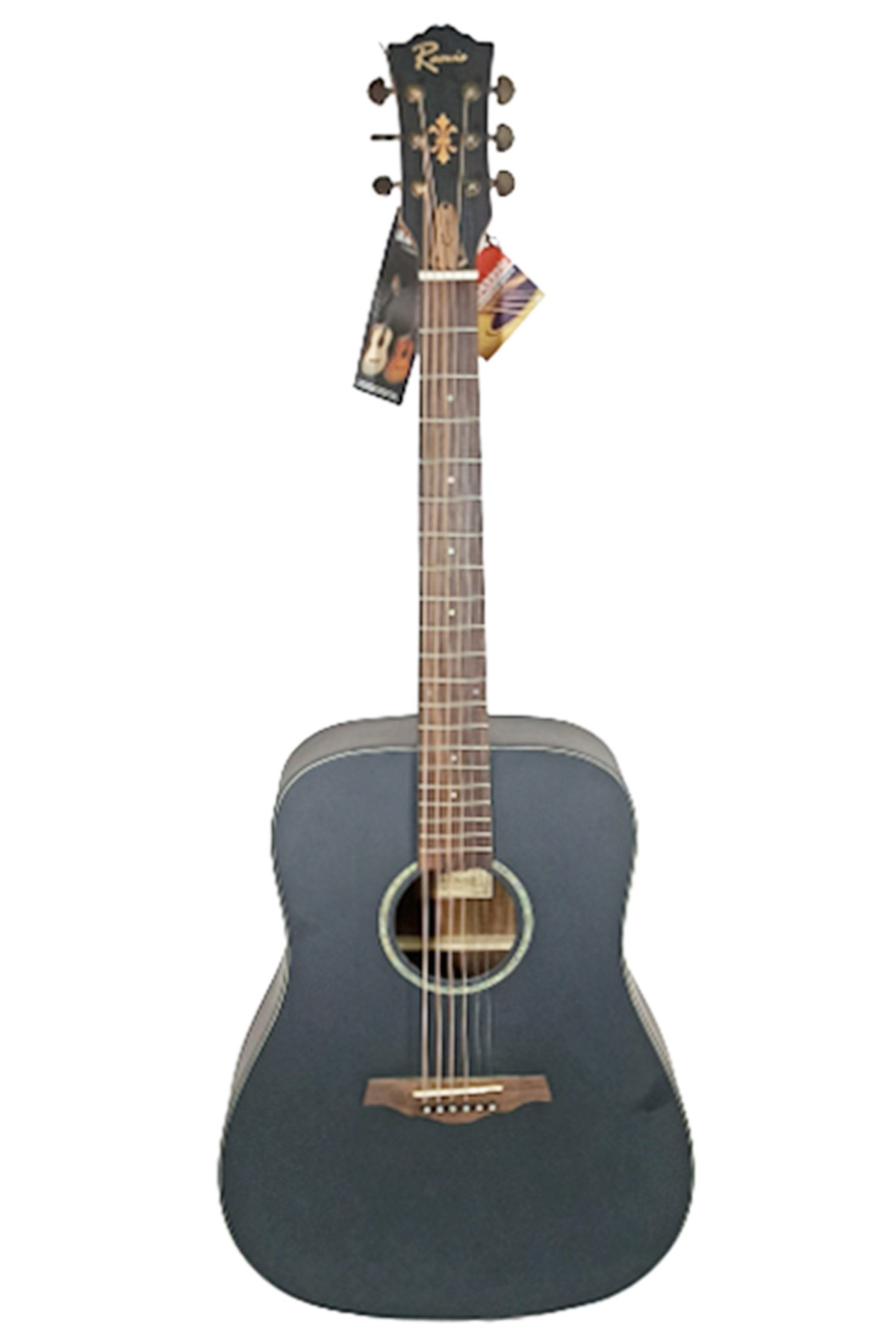 Ramis RA-510BK Akustik Gitar Mat Cila