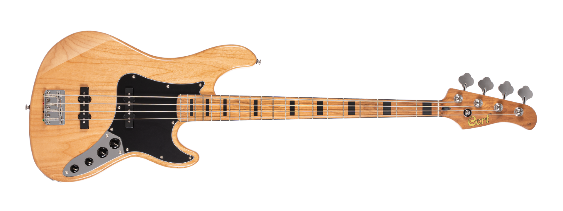 CORT GB64JJNAT BASS GİTAR, 4 TELLİ, NATUREL