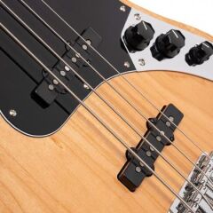 CORT GB64JJBK BASS GİTAR, 4 TELLİ, SİYAH