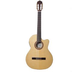 GİTAR KLASİK RODRİGUEZ 4/4 MASİF İNCE KASA EQ (RC744MNEQSL)