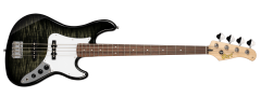 CORT GB24JJTBK BASS GİTAR, TRANS BLACK