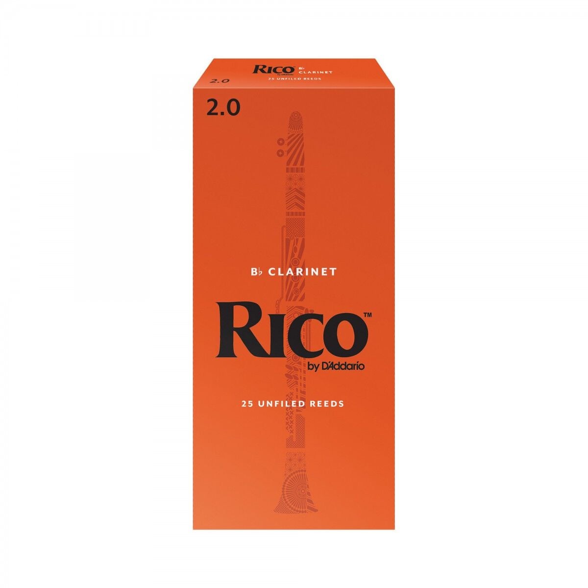 Rico RCA2520 Sib Klarnet Kamışı (25 li Kutu) No:2