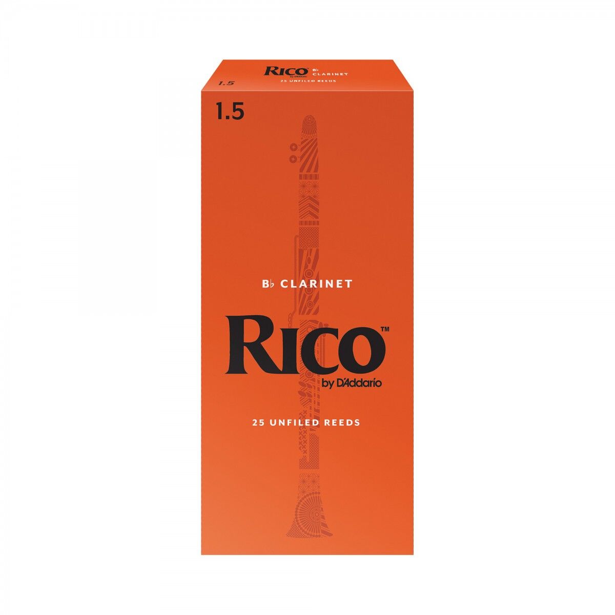 Rico RCA2515 Sib Klarnet Kamışı (25 li Kutu) No:1,5