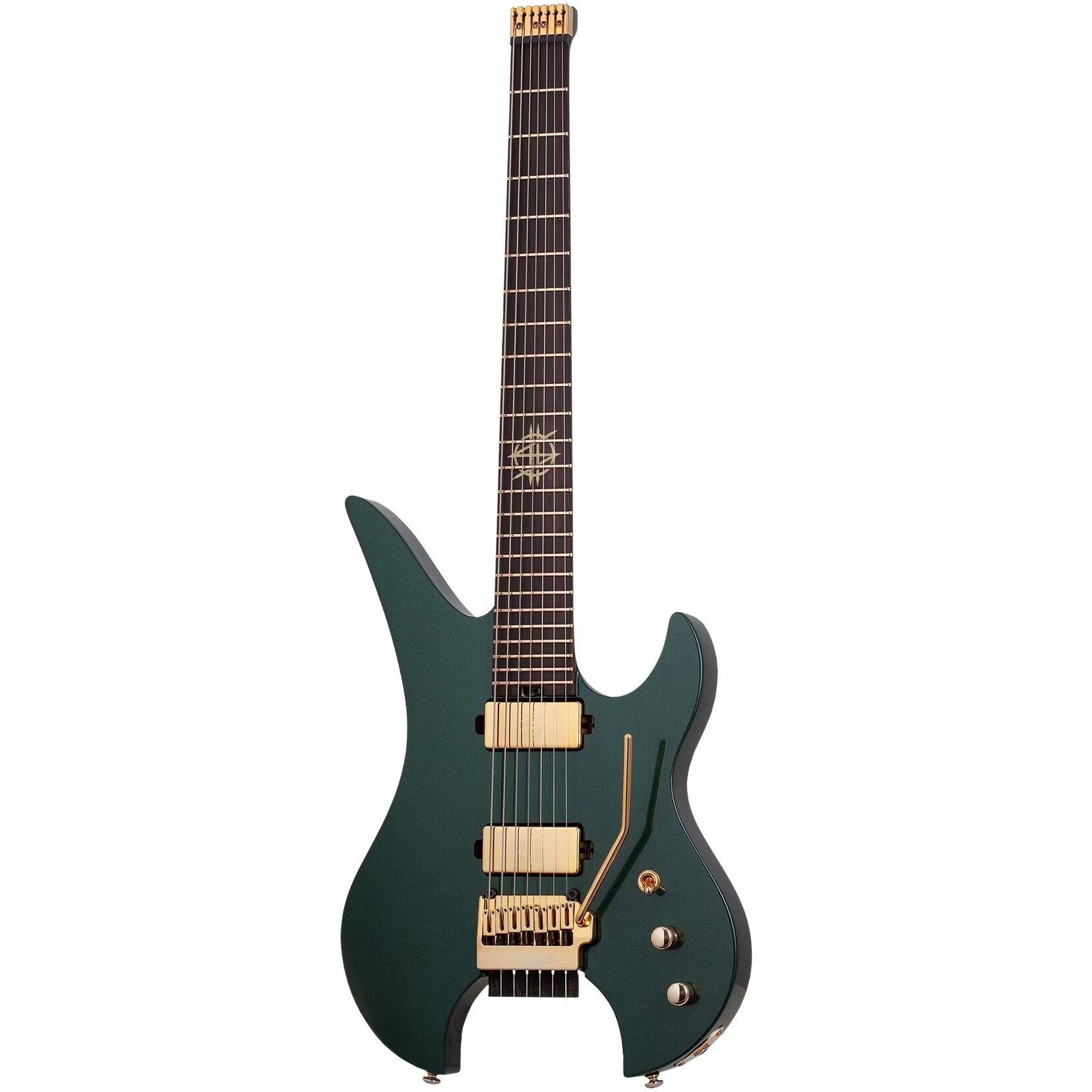 Schecter Synyster Gates Custom 7 TR-S Headless Elektro Gitar (Oak Green Metallic)