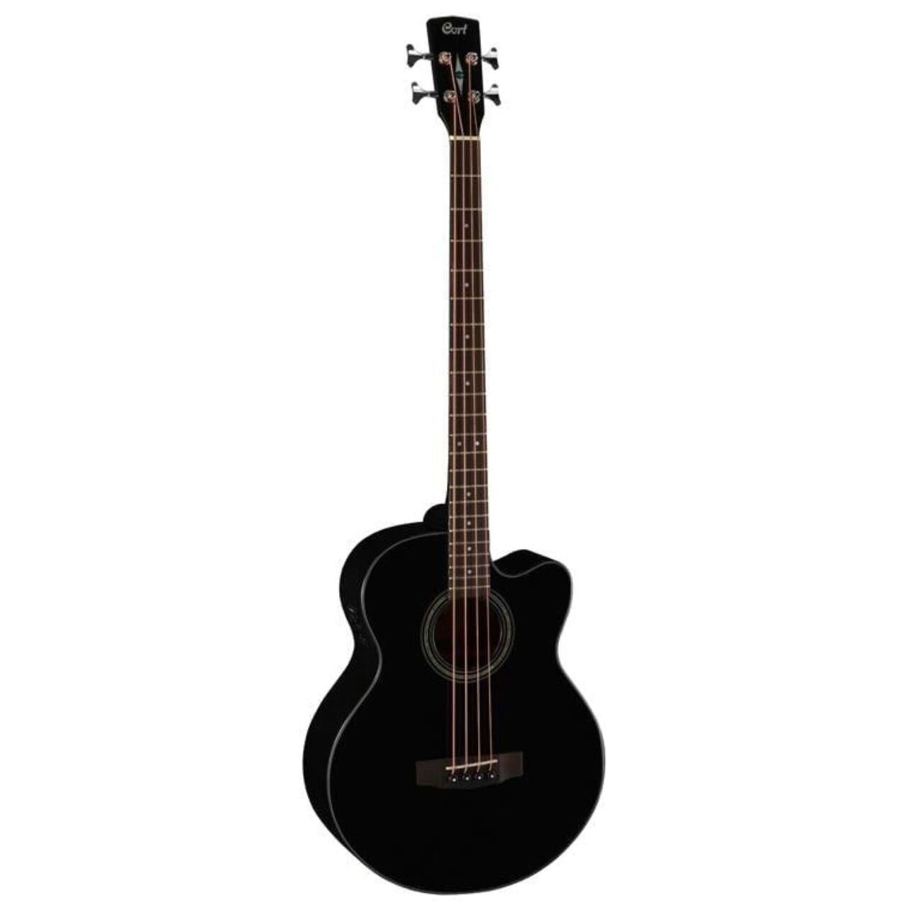 CORT SJB5F-BKW ELEKTRO AKUSTİK GİTAR, ÇANTALI, SÜPER JUMBO KASA