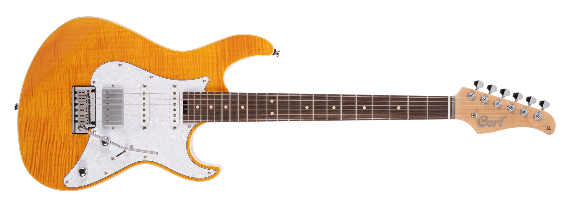 CORT G280 SELECT AM ELEKTRO GİTAR, AMBER, (S-S-H)