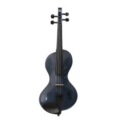 Kinglos CWDS-B1311 Blue Carbon Fiber 4/4 Elektro Keman + Yastık Hediyeli