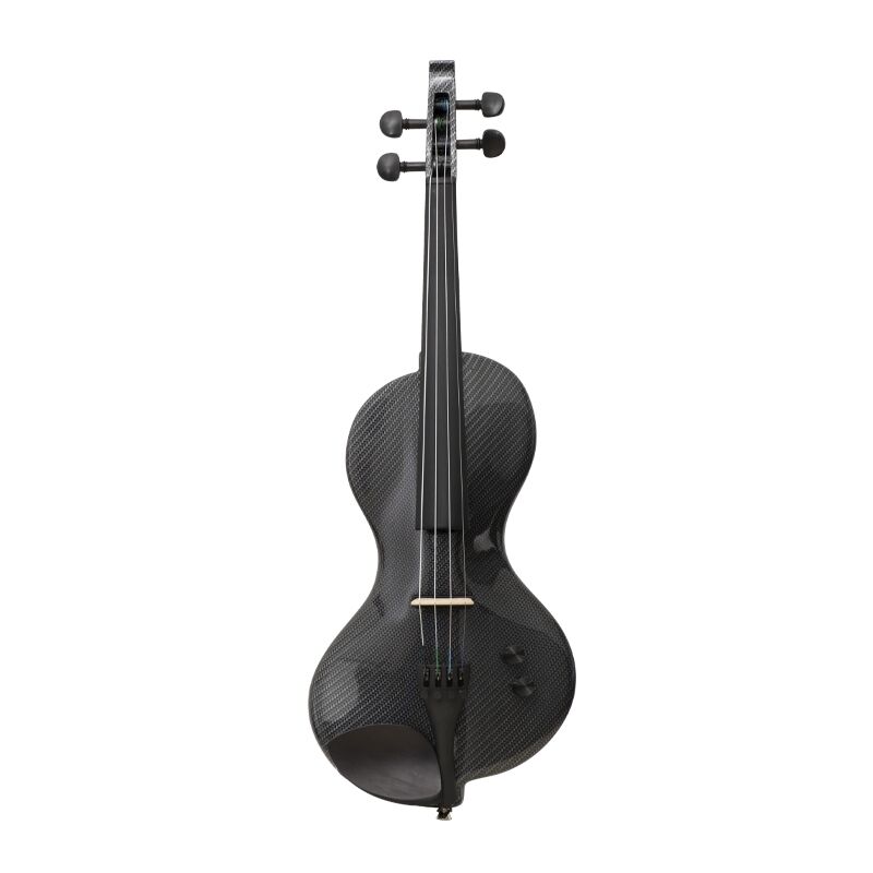 Kinglos CWDS-1311 Siyah Carbon Fiber 4/4 Elektro Keman + Keman Yastığı Hediyeli