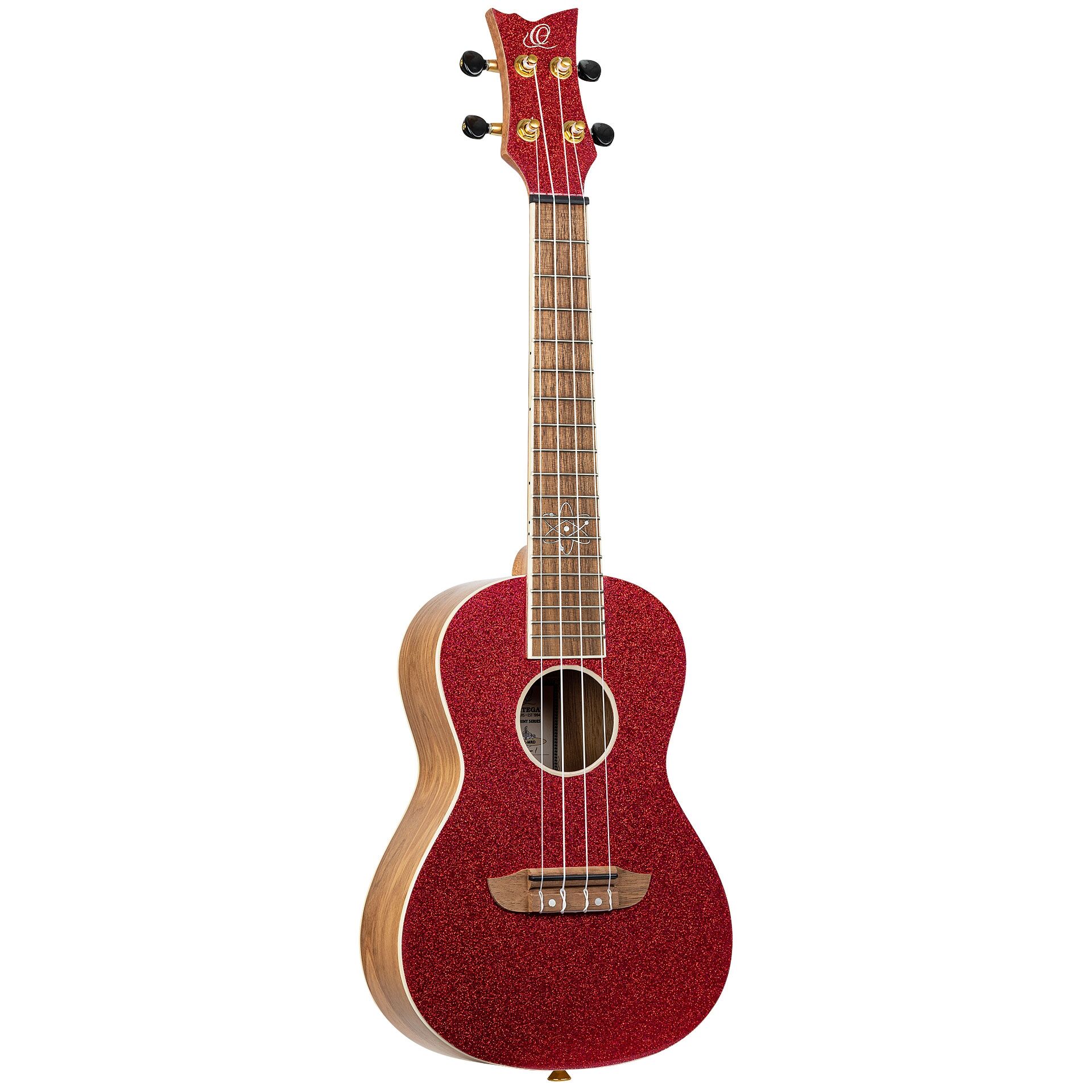 Ortega Element Series Concert Ukulele (Metallic Red Ruel)