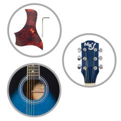 GİTAR AKUSTİK MANUEL RAYMOND (MRA415BLS)